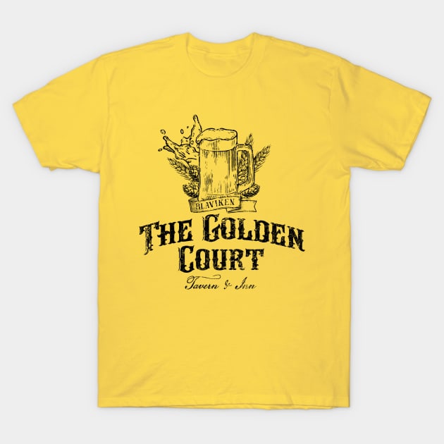 The Golden Court T-Shirt by MindsparkCreative